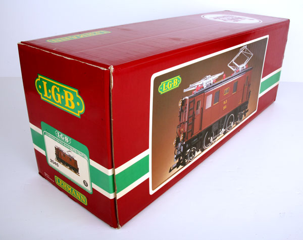 LGB 2045 Swiss Rhaetain Railway (RhB) Ge 2/4 passenger electric locomotive box